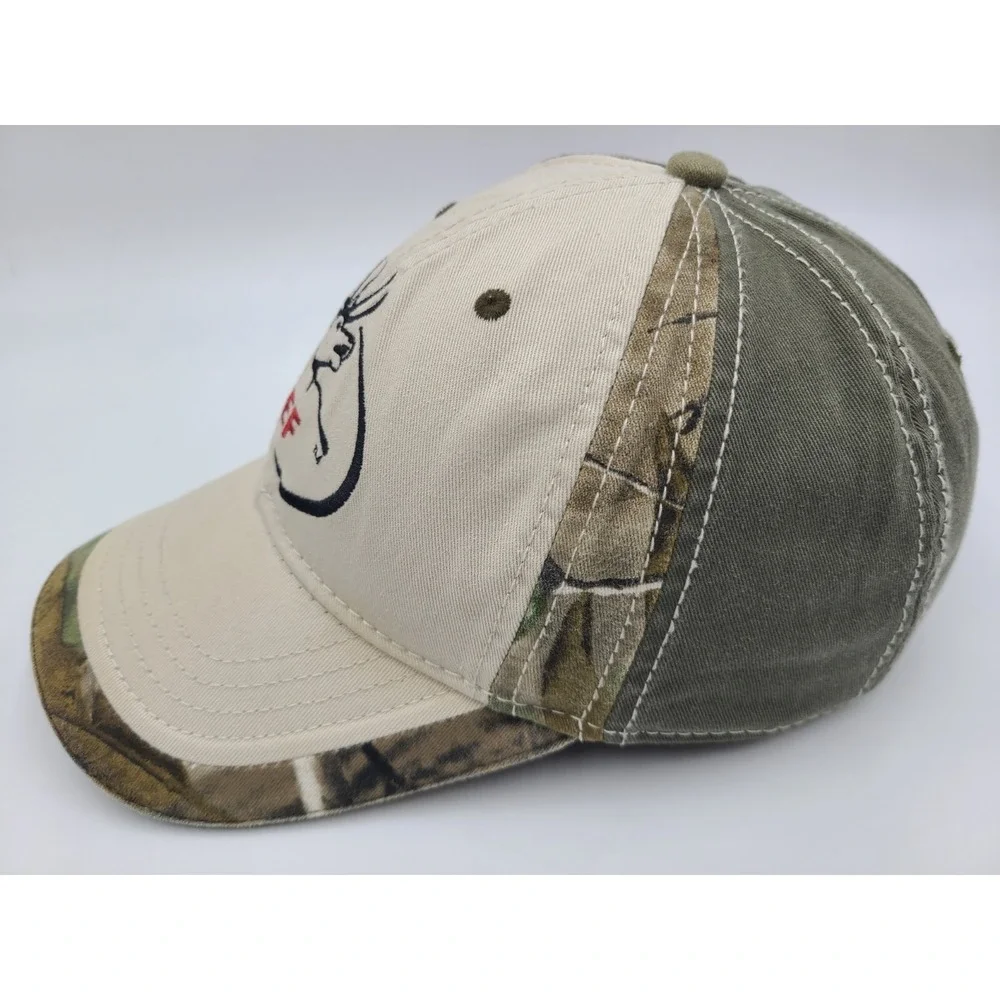 RMEF Rocky Mountain Elk Foundation‎ Committee The Game Camo Adjustable Hat Cap
